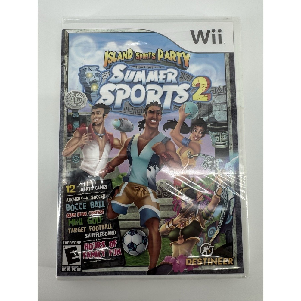 Island Sports Party Summer Sports 2 Nintendo Wii Destineer Brand New In Box